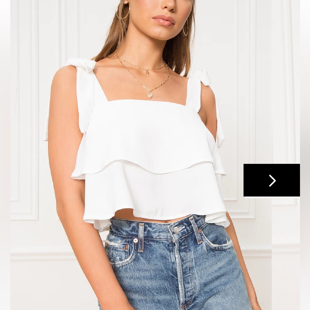 superdown Helene Top - White/S